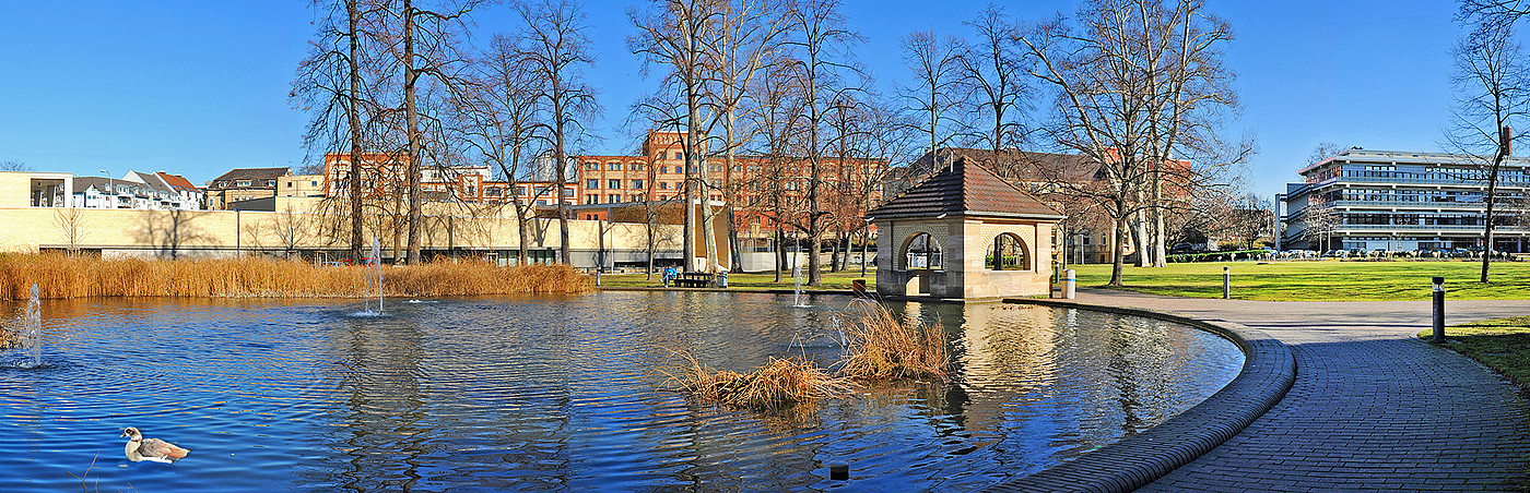 Blick auf die Alte Brauerei