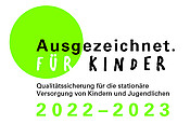 Siegel „Ausgezeichnet für Kinder 2020-2021”