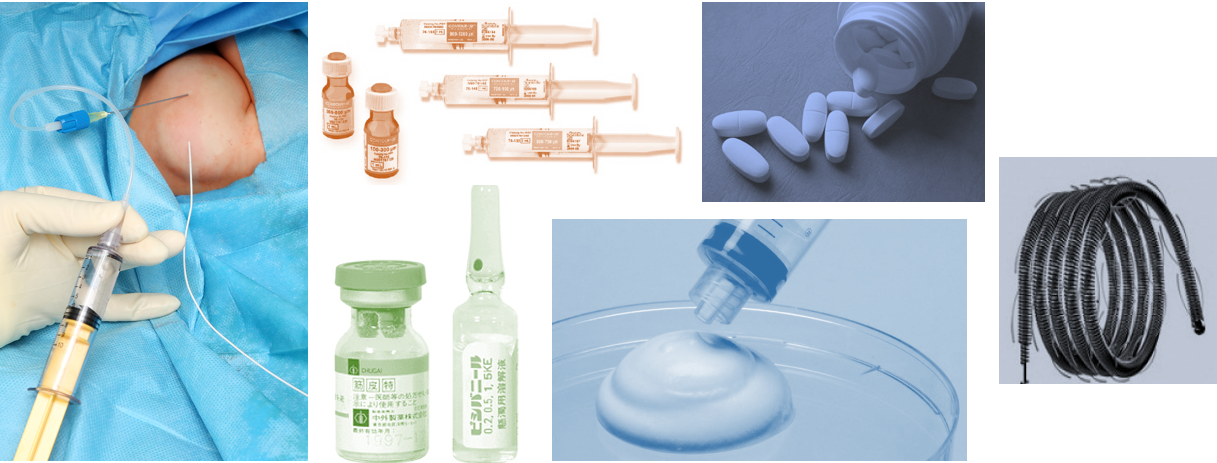 Fotocollage diverse Therapieoptionen
