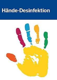 Hände-Desinfektion