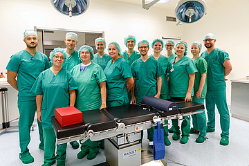 Das Team der Operativen Dermatologie