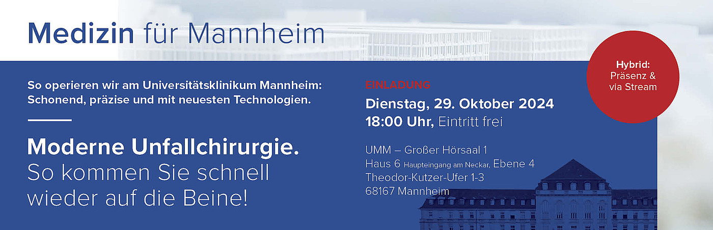 Header Grafik mit Textinformationen zum Event